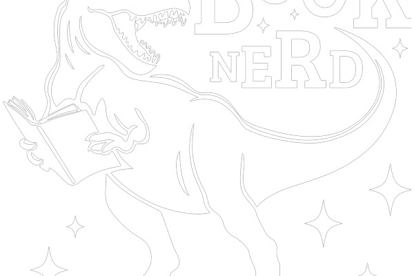 Book Nerd: A Tribute to the Passion for Reading and the Love for Dinosaurs