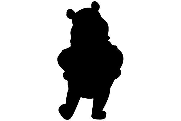 Silhouette of a Bear