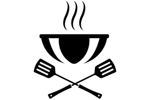 Simplistic Iconography: ABowl of Soup with a Spoon and Fork
