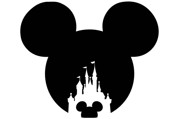 A Silhouette of Mickey Mouse and a Castle, Embracing the Magic of Disney