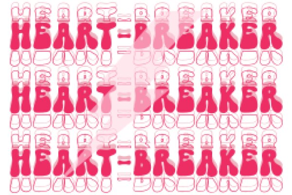 Heart-Themed Pattern: A Collection of Heart and Breaker Designs