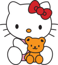 A Heartwarming Moment: Hello Kitty and Her Little Friend