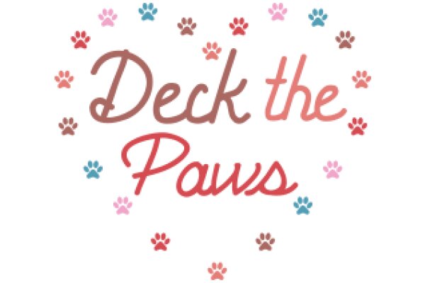 Cute and Colorful: A Playful Invitation to Deck the Paws