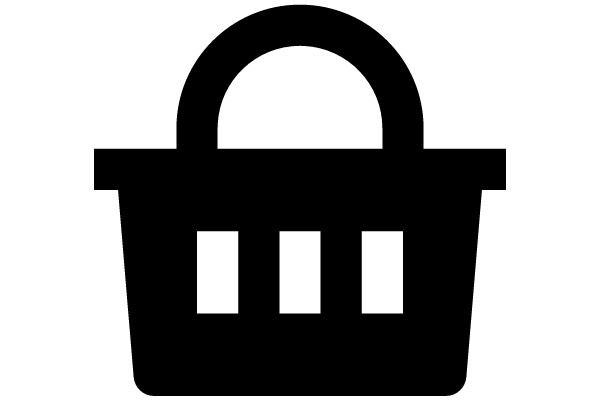 Simplistic Icon of a Basket
