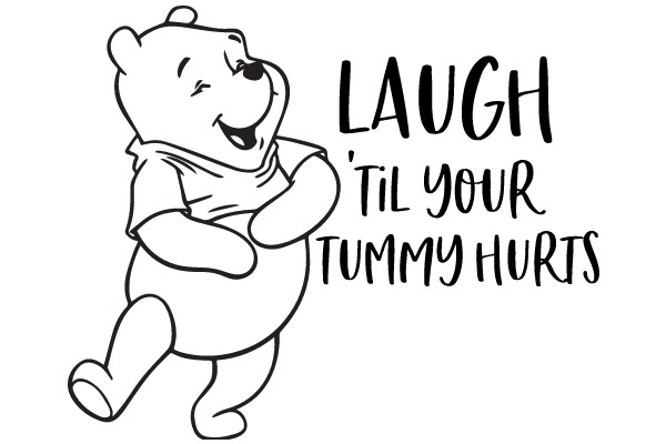 Winnie the Pooh's Laughing Meme: A Playful Take on Healthy Eating