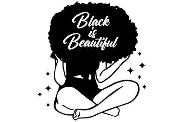 Black is Beautiful: A Stylish Logo for a Brand or Event