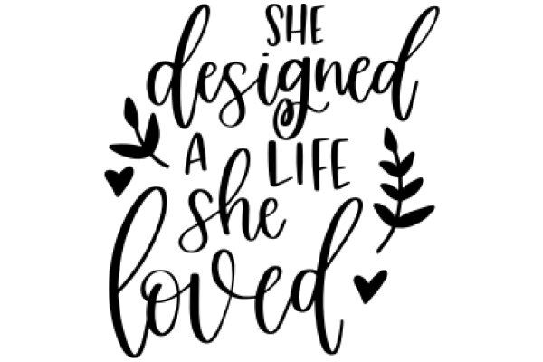 Inspirational Quote Art: A Heartfelt Tribute to the Designer's Life