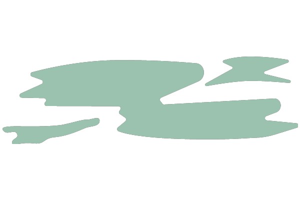 A Digital Artwork of a Stylized Face