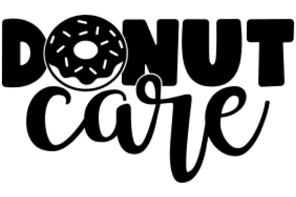 Donut Care: A Playful Take on the Classic Doughnut Logo
