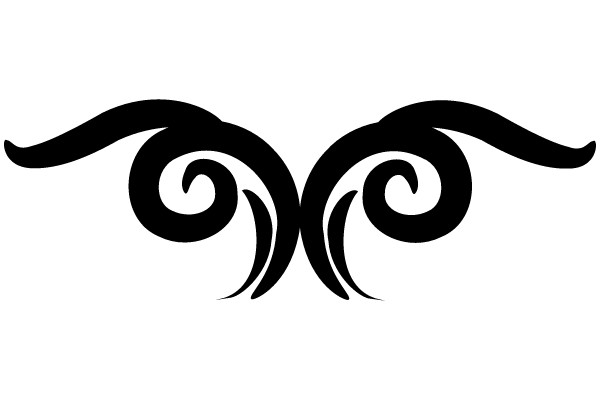 Decorative Vintage Flourish Ornament