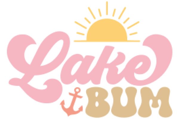 Lake Bum: A Playful Logo for a Relaxed Lifestyle