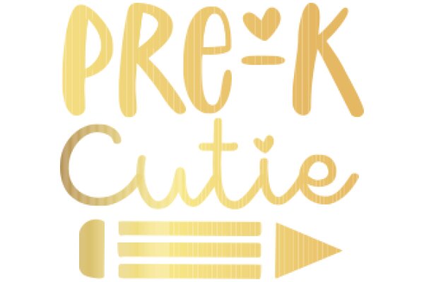 PRE-K CUTIE: A playful and educational design for early childhood learning.