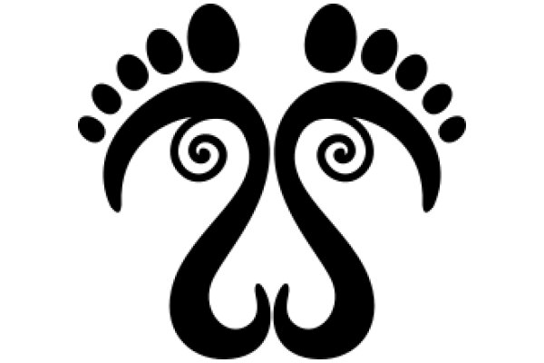 Stylized Footprint Logo