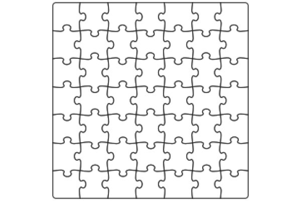 Puzzle of Connected Shapes