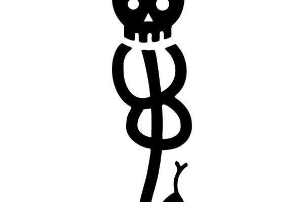 Skull and Snake Icon