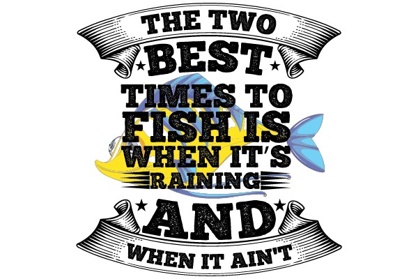 The Two Best Times to Fish Is When It's Raining! And When It Ain't