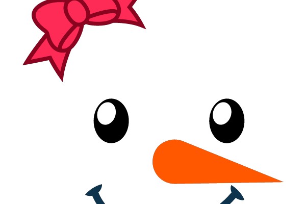 Winter Whimsy: A Festive Snowman's Charm