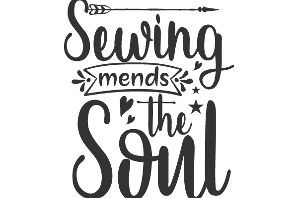 Sewing mends the soul