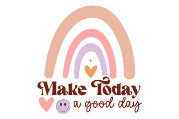 Making Every Day a Good Day: A Colorful Rainbow of Positivity and Love