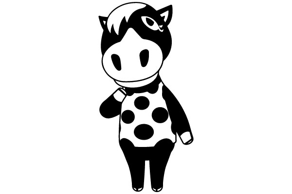 Charismatic Cartoon Cow: The Ultimate Farm Animal Icon