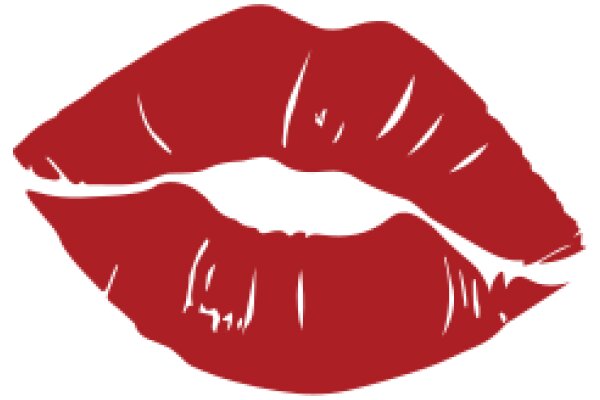 A Red Lipstick Logo