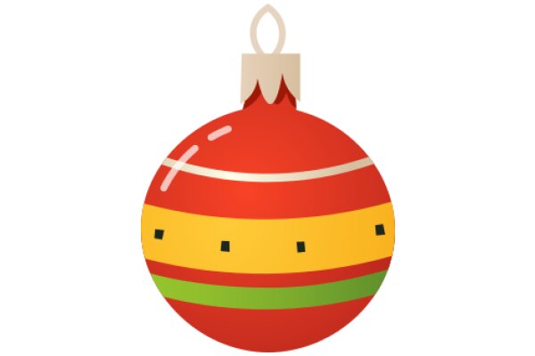 A Festive Christmas Tree Ornament