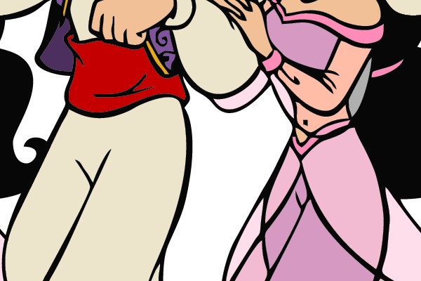 Aladdin and Jasmine