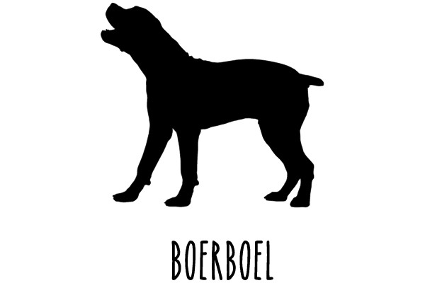 Boerboel Silhouette