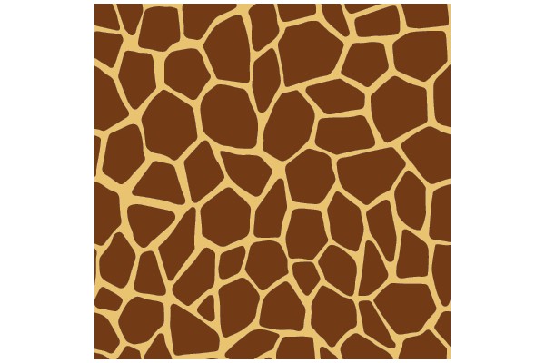 Giraffe Skin Pattern