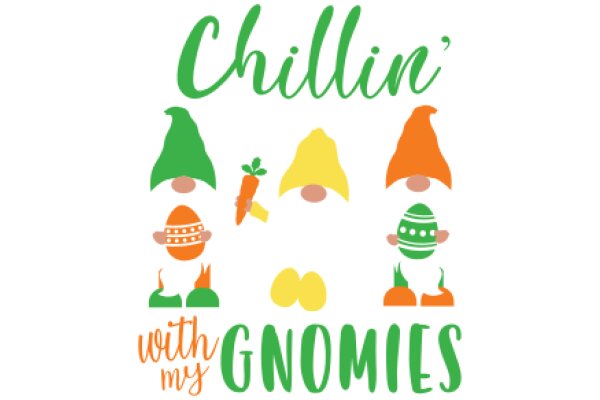 Chillin' with Gnomies: A Cozy Collection of Whimsical Creatures and Delicious Eggs