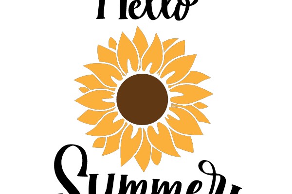 Welcome to Summer: A Greeting from the Sunflower