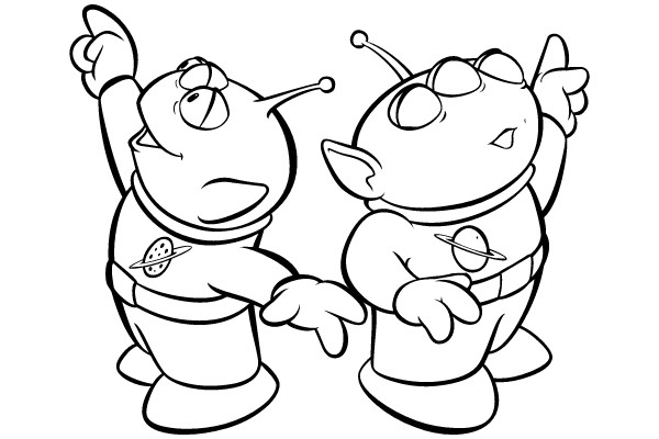 Galactic Adventures: Alien Duo
