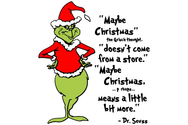 The Grinch's Reflection on Christmas