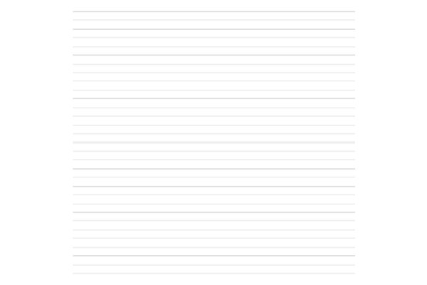 Blank Page with Lines for Writing