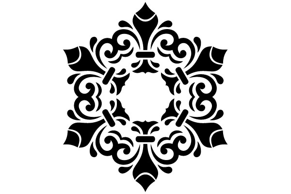 Ornament - 405: A Delicate and Elegantly Designed Vintage Flourish Frame