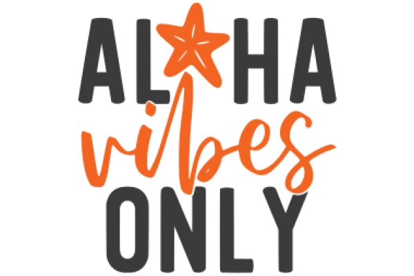 Aloha Vibes Only: A Graphic Design for a Brand or Event