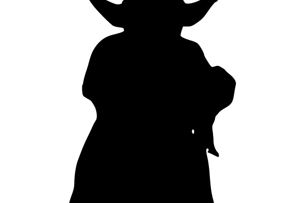 An Iconic Jedi Master Silhouette