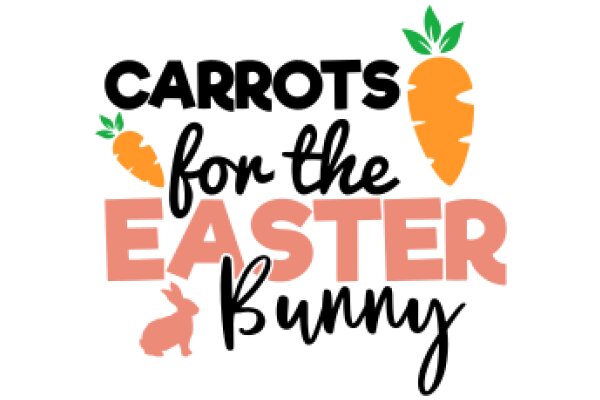 Celebrating Easter with a Bunny and Carrots