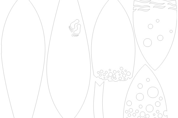 A Collection of Surfboard Designs