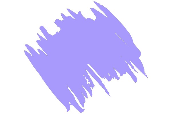 Abstract Lavender Brush Strokes