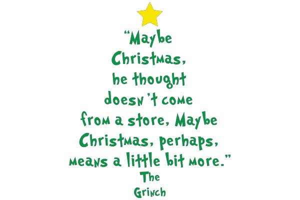 Grinch's Reflections on Christmas