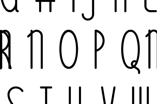 Handwritten ABC Alphabet Chart