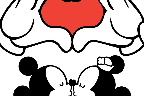 Mickey and Minnie: The Heartwarming Kiss
