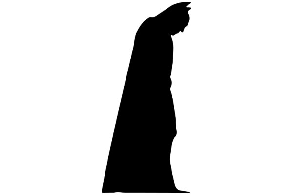 Silhouette of Batman: A Symbol of Vigilance