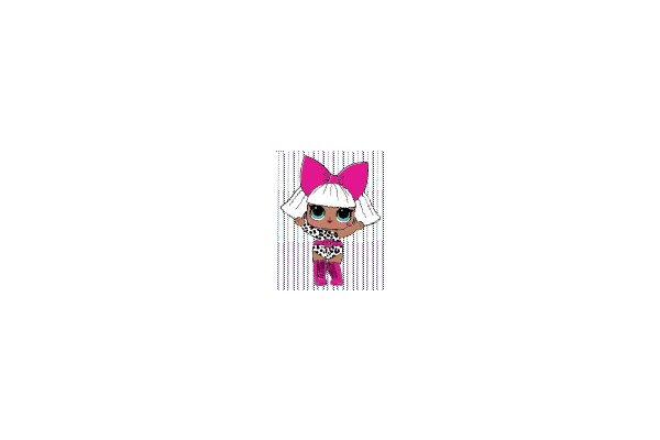 Stylish Doll in Vibrant Outfit
