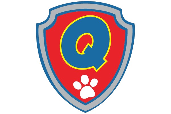 Paw Patrol: The Letter Q Badge