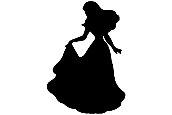 Elegant Silhouette of a Dancer