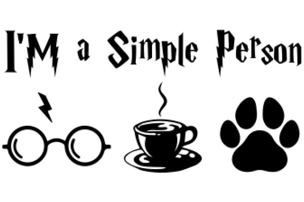 A Simple Personality Test: Identifying Your Inner Character with a Cup of Coffee, a Pair of Glasses, and a Paw Print