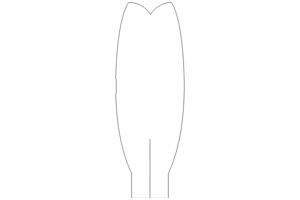 Simplified Line Drawing of a Mouth