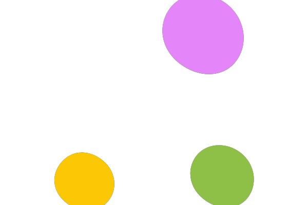 Three Colorful Circles